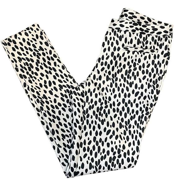 Bar III Dress Pants Women Medium‎ Ankle Career Animal Mob Wife The Nanny Office - Picture 1 of 10